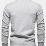 Stripe Quarter-Zip Sweater