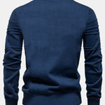 Striped Jacquard Crewneck Sweater