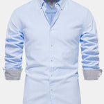 Long Sleeve Button Up Oxford Shirt