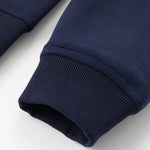 2 In 1 Plaid Zipper Kangaroo Pocket Hoodie