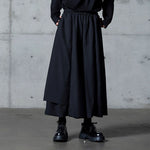Irregular Fake Two-piece Skirt Pants