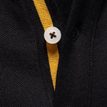 Long Sleeved Giraffe Embroidery Polo Shirt