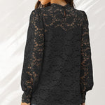 Zeagoo Lace Tops  with Separable Camisole Sexy Blouses Shirts 2 PCS Set