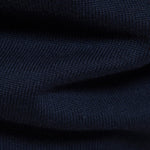 Contrast Stripe Quarter Zip Sweater