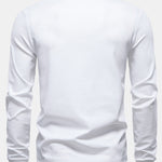Long Sleeved Giraffe Embroidery Polo Shirt