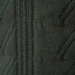 Long Sleeve V-Neck Knit Polo Shirt