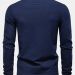 Long Sleeved Giraffe Embroidery Polo Shirt