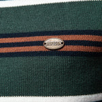 Stripe Quarter-Zip Sweater