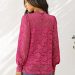 Zeagoo Lace Tops  with Separable Camisole Sexy Blouses Shirts 2 PCS Set
