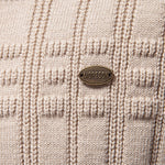 Striped Jacquard Crewneck Sweater