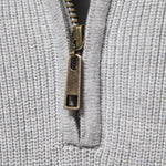 Raglan Sleeve Quarter-Zip Sweater