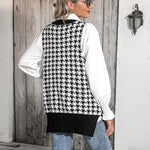 Zeagoo Sweater Vest Women Sleeveless V Neck Oversized Pullover