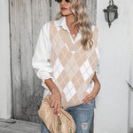 Zeagoo Sweater Vest Women Sleeveless V Neck Oversized Pullover