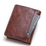 RFID Multifunctional Leather Wallet