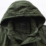 Outdoor Hooded Trench Coat