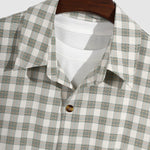 Men's Classic Plaid Casual Buttoned Long Sleeve Shirt