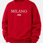Milano Print Relax Fit Sweatshirt