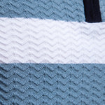 Men's Knitted Striped Casual Business Half-Zip short sleeve POLO