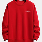 Blessed Print Relax Fit Sweatshirt