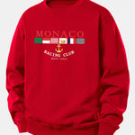 Monaco Print Relax Fit Sweatshirt