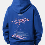 Tokyo Osaka Back Print Relax Fit Hoodies