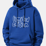 Limited Edition Print Relax Fit Hoodie