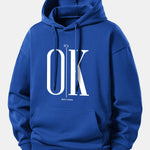 OK Print Relax Fit Hoodie