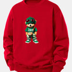 Cool Bear Print Relax Fit Sweatshirt