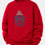Chicago Bear Print Relax Fit Sweatshirt