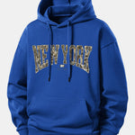 Camouflage New York Print Relax Fit Hoodie