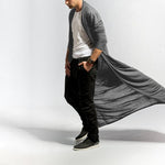 Men's Long Cardigan