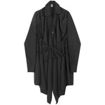 Tie Irregular Shirt
