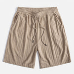 Striped Terry Cuban Shirt & Striped Terry Cuban Shorts
