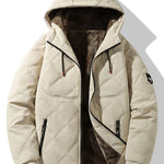 Faux Fur Lined Hooded Quilted Jacket