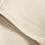 Men's Textured Vintage Jacquard Casual Set