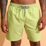 Contrast Waistband Swim Shorts