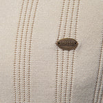 Men's solid color knitted texture casual short-sleeved POLO