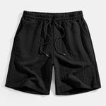 Relax Fit Mid-Length Sleeve Twist Jacquard T-Shirt & Shorts