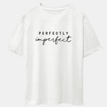 Perfectly Imperfect Print Drop Shoulder Oversize T-Shirt