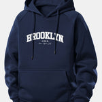 Brooklyn Print Drawstring Hoodie