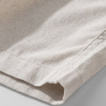 Linen Cotton Blend Drawstring Shorts