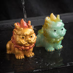 Buddha Stones Color Changing Small PiXiu Resin Tea Pet Wealth Home Figurine Decoration