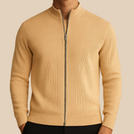 Marcivo Ribbed Zip Jacket
