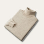 David - Luxe Cashmere Turtleneck Sweater for Men