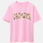Paisley California Print Drop Shoulder Oversize T-Shirt