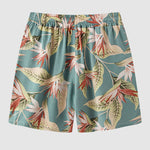 Men's Hawaiian Floral Print Resort Short Sleeve Shirt and Shorts Set