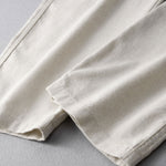 Straight Leg Linen Pants