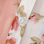 Men's Hawaiian Floral Patchwork Short Sleeve Shirt