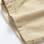 3 Pieces Linen Drawstring Shorts