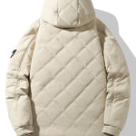 Faux Fur Lined Hooded Quilted Jacket